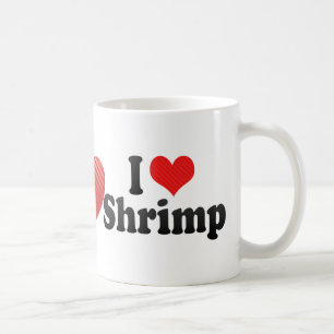 I Liebe-Garnele Kaffeetasse