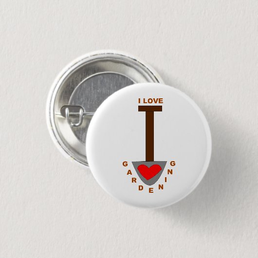I Liebe Gartage Splitter Button (Vorne & Hinten)
