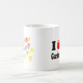 I Liebe-Gartenarbeit Kaffeetasse (Mittel)