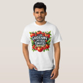I Liebe Gartenarbeit T-Shirt (Vorne ganz)