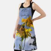 I Liebe Gartenbau - Blumen und Schmetterling III Schürze (InSitu)