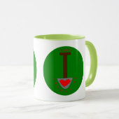 I Liebe Gartenbau Tasse (VorderseiteRechts)