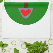I Liebe Gartenküche Handtuch (Gefaltet)