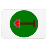 I Liebe Gartenmagnet Magnet (Horizontal)