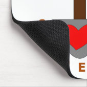 I Liebe Gartenspade Mousepad (Ecke)