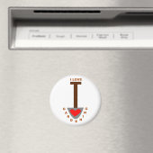 I Liebe Gartenspass Magnet (In Situ (Geschirrspüler))