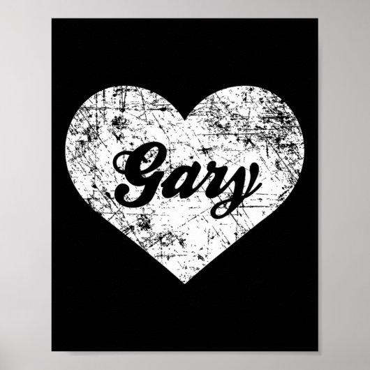 I Liebe Gary Poster (Vorne)