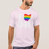 I LIEBE GAY OHIO - WEISS -.pnng T-Shirt (Vorderseite)