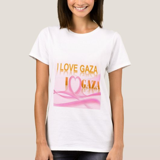 I Liebe Gaza T-Shirt (Vorderseite)