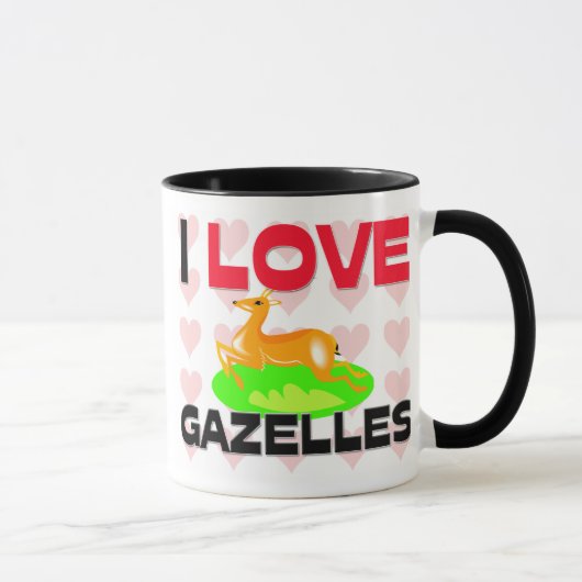 I Liebe-Gazellen Tasse (Rechts)