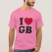 I Liebe-GB-Shirt T-Shirt (Vorderseite)