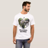 I Liebe-Gebirgsgorilla-T - Shirt (Vorne ganz)