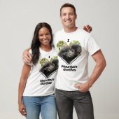 I Liebe-Gebirgsgorilla-T - Shirt 4 (Front u. (Unisex)
