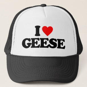I LIEBE GEESE TRUCKERKAPPE