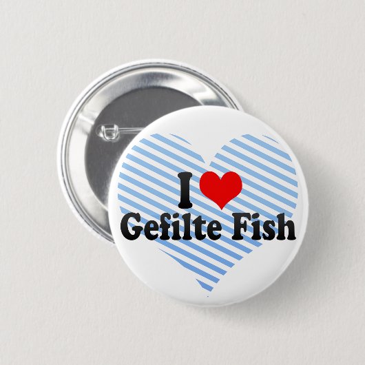 I Liebe Gefilte Fische Button (Vorne & Hinten)