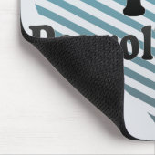 I Liebe-Gehaltsarbeiter Mousepad (Ecke)