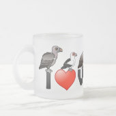 I Liebe-Geier (Afrika) Mattglastasse (Links)