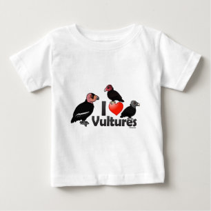 I Liebe-Geier (Nordamerika) Baby T-shirt