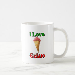 I Liebe Gelato (italienische Eiscreme) Kaffeetasse