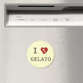 I Liebe Gelato Magnet (In Situ (Geschirrspüler))