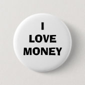 I LIEBE-GELD BUTTON (Vorderseite)