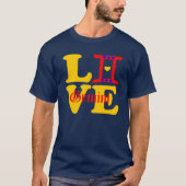 ♊😍 I-Liebe Gemini-Zodiac-Zeichen T-Shirt (Vorderseite)