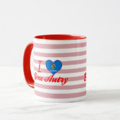 I Liebe-Gen Autry, Oklahoma Tasse (Vorderseite Links)