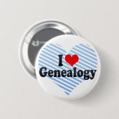 I Liebe-Genealogie Button (Vorne & Hinten)