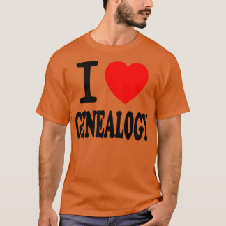 I Liebe Genealogie T-Shirt