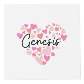 I Liebe Genesis Würfel (Vorderseite)