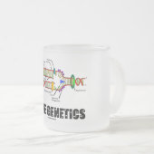 I Liebe Genetik (DNA-Replikation) Mattglastasse (VorderseiteRechts)