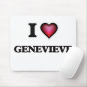 I Liebe Genevieve Mousepad (Mit Mouse)