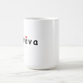 I Liebe Genf Kaffeetasse (Mittel)