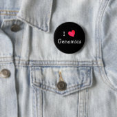 I Liebe Genomik Button (Beispiel)