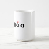 I Liebe Genua Kaffeetasse (Mittel)