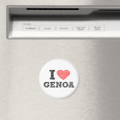 I Liebe Genua Magnet (In Situ (Geschirrspüler))