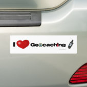 I Liebe Geocaching Autoaufkleber (Auf Auto)