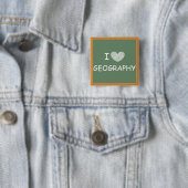 I Liebe-Geografie Button (Beispiel)