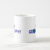 I Liebe-Geografie Kaffeetasse (Mittel)