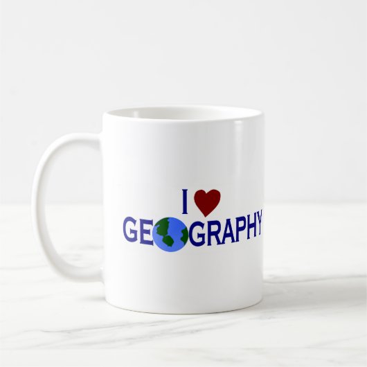 I Liebe-Geografie Kaffeetasse (Links)