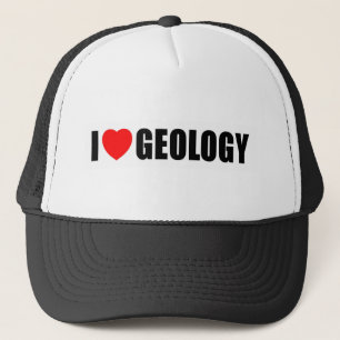 I Liebe-Geologie Truckerkappe