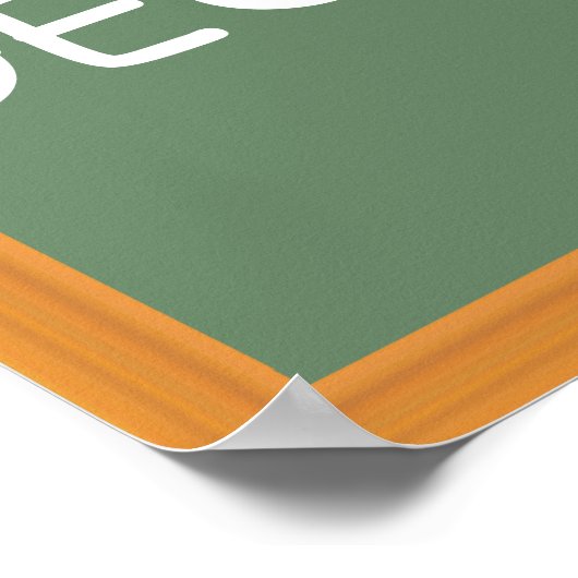 I Liebe Geometrie Poster (Ecke)