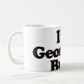 I Liebe George W Bush Kaffeetasse (Links)