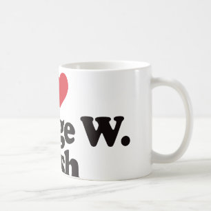 I Liebe George W Bush Kaffeetasse