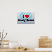I Liebe Georgetown, Guyana Poster (Küche)