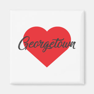 I Liebe Georgetown - Insel Ascension Magnet