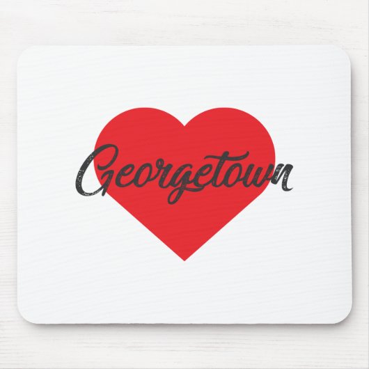 I Liebe Georgetown - Insel Ascension Mousepad (Vorne)