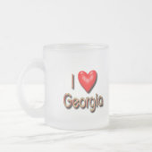 I Liebe Georgia Mattglastasse (Links)