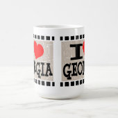 I Liebe Georgia - Tassen (Mittel)