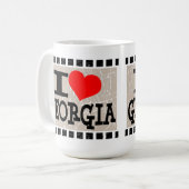 I Liebe Georgia - Tassen (Vorderseite Links)